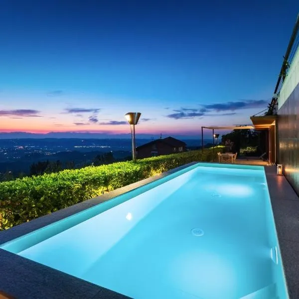 Casa sulle Langhe - Luxury Pool, Sauna and Jacuzzi، فندق في ديانو دالبا