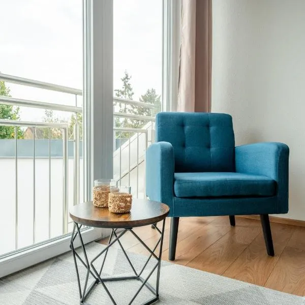 SCHLOSSBERG RESIDENCES - Design City-Apartment Nähe SAP und Hockenheimring、ホッケンハイムのホテル