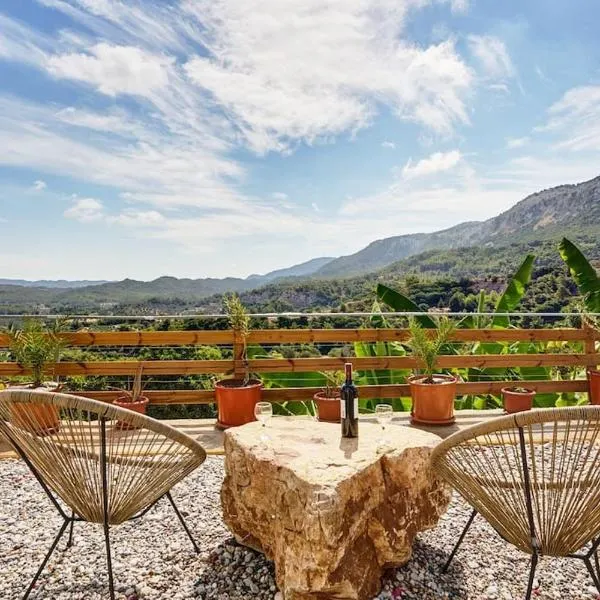 Valley View Studio Apartment Salakos，位于Sálakos的酒店