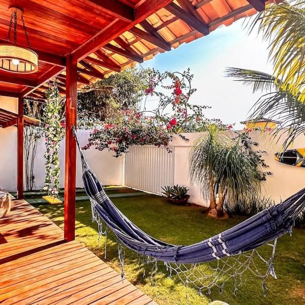 Casa com área gourmet e rede