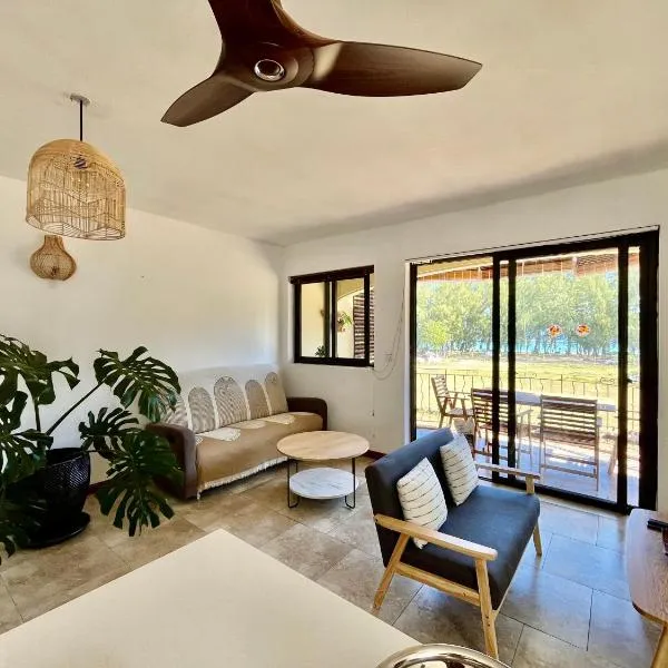 Appartement Cosy Vue sur Mer、フリック・アン・フラックのホテル