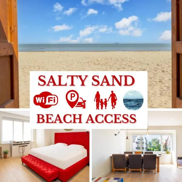 Het Zoute Zand - Parkeerplaats - Wifi - Comfort - Uitzonderlijke Locatie - Ideaal voor Stellen en Gezinnen, hotel v destinaci Knokke-Heist