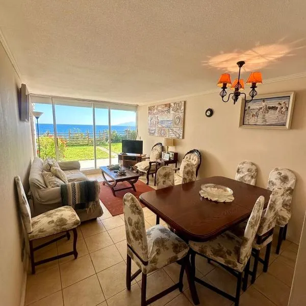 Arriendo de departamento Puchuncavi con vista al mar, hotel v destinaci Horcón