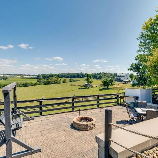 Holmes With a View Studio Millersburg Retreat!、ミラーズバーグのホテル