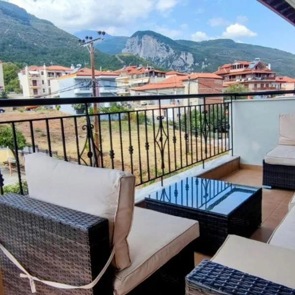Olympus Panorama Luxury Apartment, hotel v destinaci Litochoro