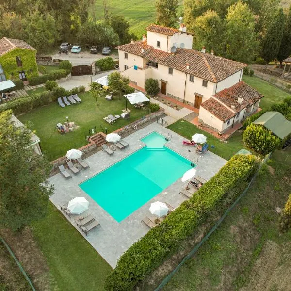 Borgo Santa Maria in Valle, hotel v destinácii Laterina