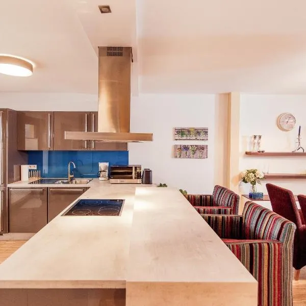 Appartement mit Dachterrasse und Schloßblick, hotel v destinaci Heidelberg
