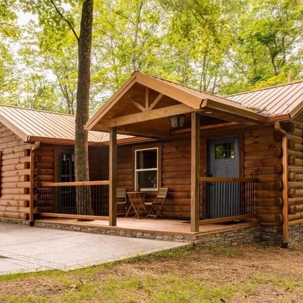 Secluded Wooded Cabin Near The Hocking Hills, hotel v destinaci New Straitsville