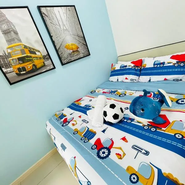 ELYSIA-Near Gleaneagles & Legoland-2RB WarmQ Suite Max7pax-WaterDispenser, ξενοδοχείο σε Nusajaya