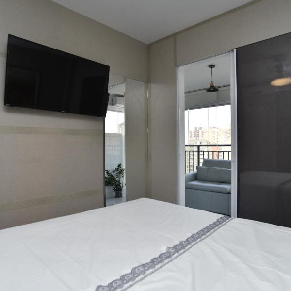 Flat com Vista 5 pessoas 2 suítes climatizados, - Foto 4