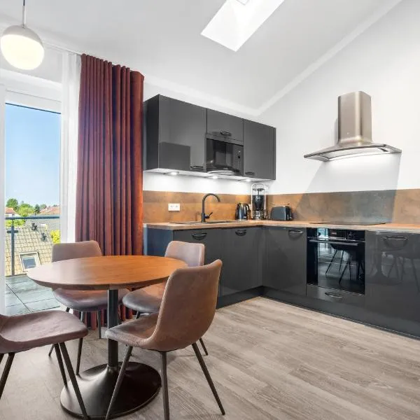 Fewo Haubentaucher Penthouse, hotel in Hooksiel