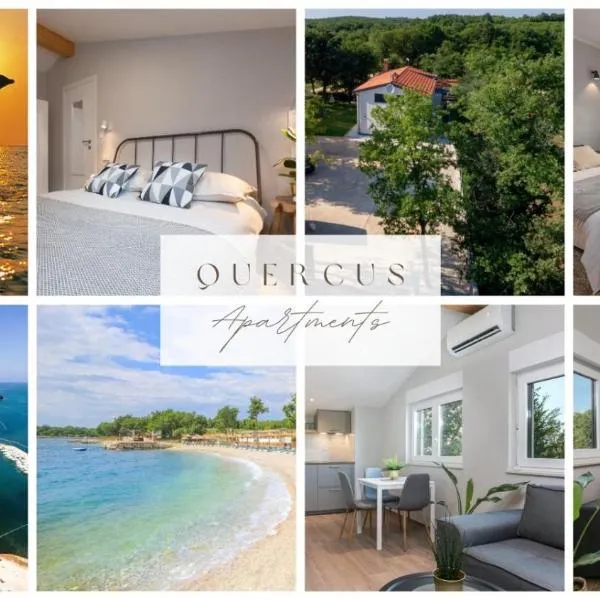 Quercus Apartments - Peace & Nature by the Bike Trail, hotel v destinaci Funtana