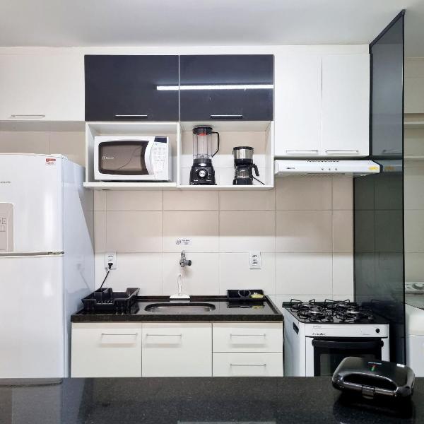 Apê c/ Ar, Wi-Fi, Piscina, Vista Mar e Garagem - Foto 5