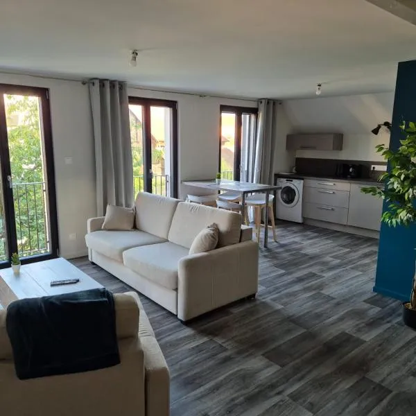 Appartement 2 pièces tout confort, Aux Portes de Colmar, hotel v destinaci Andolsheim
