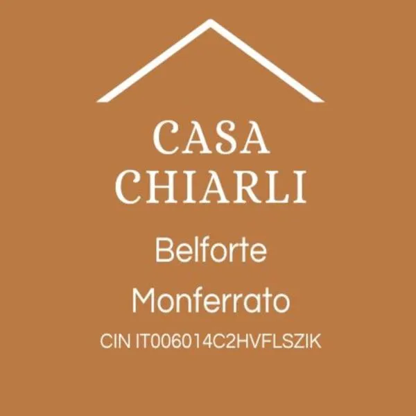 Casa Chiarli-Belforte Monferrato, hotel v destinaci Tagliolo Monferrato
