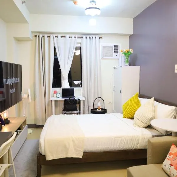 Sojourner's Suite at 605, City-view condotel near the airport at Monte Carlo Residences Charlene, Hotel in Manila