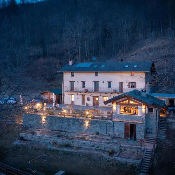 Locanda Il Campo della Quercia – hotel w mieście San Damiano Macra