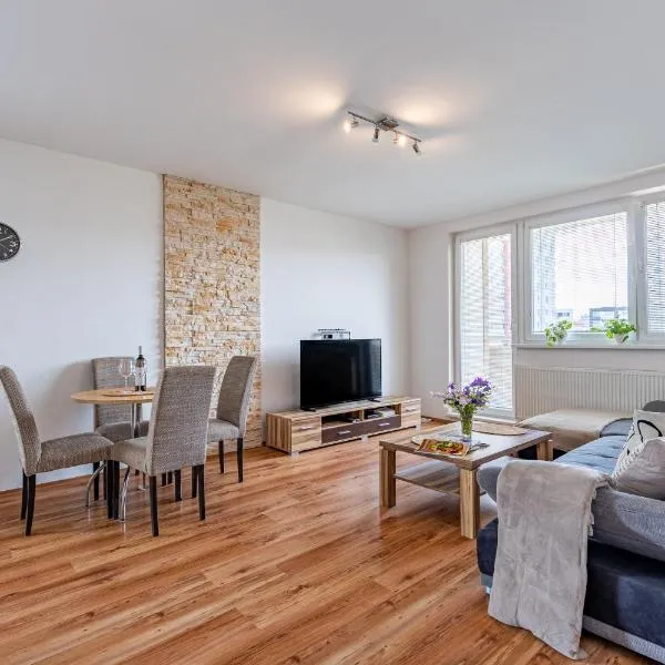 Spacious Apartment with AC and stunning views, hotel in Nivy