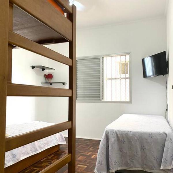 Apartamento Praia Grande! Prédio frente ao mar - Foto 2