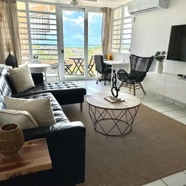 Ocean View Rooftop Condo Vista Azul Penthouse, hotel v destinaci Ceiba