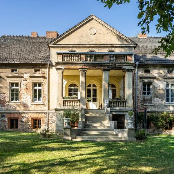 Ferienwohnung im Landschloss, viešbutis mieste Calau