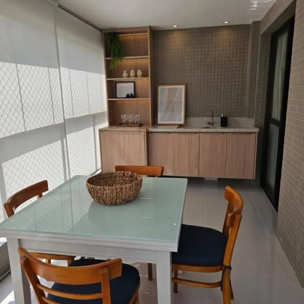 Quarto e sala em Ondina, Salvador, Bahia, decorado, hotel sa Salvador