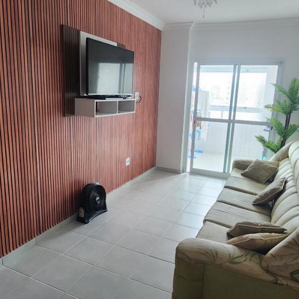 Apartamento Novo a 3 min da praia varanda gourmet