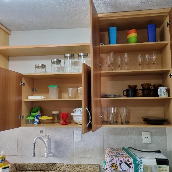 Apto 2 quartos, cond fechado, com vaga, 4º andar por escadas - Foto 4