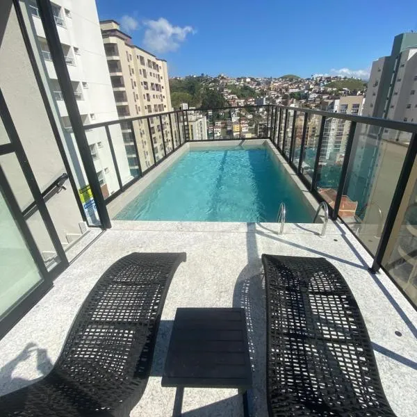 Studio aconchegante no centro, hotel v destinaci Poços de Caldas
