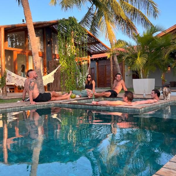 Villa 4CQ with private heated Jacuzzi, Pool, Gym - 1000 sqm