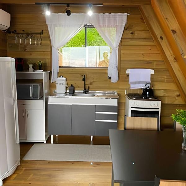 Chalé dos Alpes 1 hidromassagem e Lareira - Foto 4