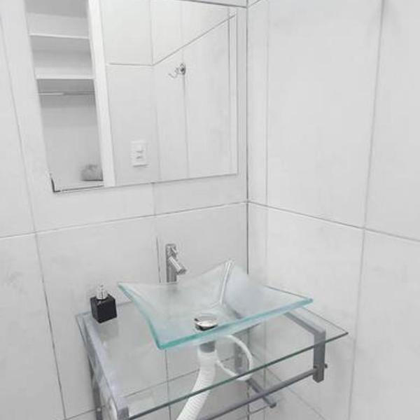 Apt Copacabana 1 quadra praia vista parcial mar - Foto 3