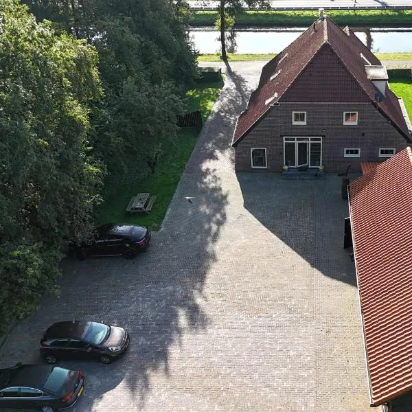 B&B Aan de Vaart, hotel em Bovensmilde