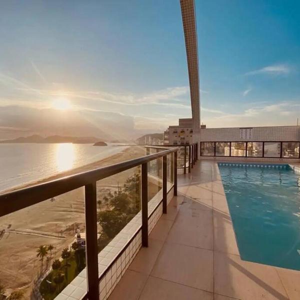 Flat moderno com vista para o mar e varanda! - Foto 4
