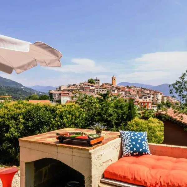 Maison Belle Vue & Jardin- Tout à proximité à Pied, ξενοδοχείο σε Gattières