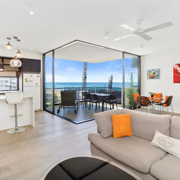 5th Floor Beachside Ocean View with Wi-Fi, Pool and Gym, hotel in Gold Coast