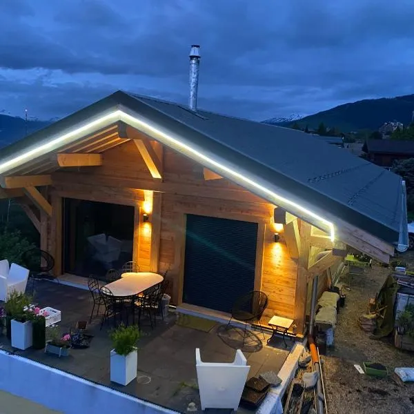 Chalet familial Bergerie, hotel in Plan Fey