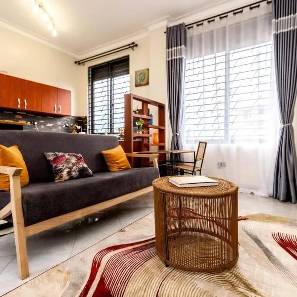 Cozy 1 bedroom apartment near shopping malls, Commonwealth Resort Munyonyo, hotel v destinaci Kampala