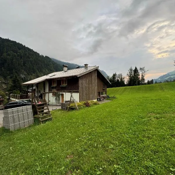 Freundliche 2-Zimmer-Erdgeschosswohnung mit Garten in Seeberg, hotel v destinaci Sonntag