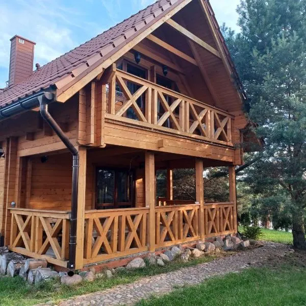 Domki Mazury MAX, hotel in Rybical