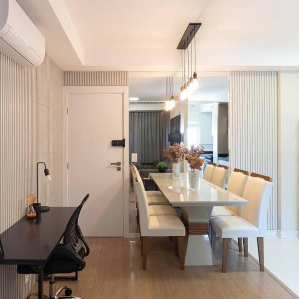 JH - 1104 - Luxo na Gleba com ar na sala e quarto, lava e seca e academia