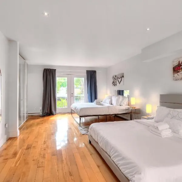 Loft The White Pearl Plateau-Mont-Royal 3 Beds, hotel em Montreal