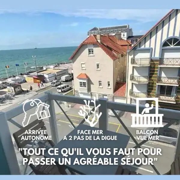 L'écrin Marin - Face Mer - Wimereux, hotel v destinaci Wimereux