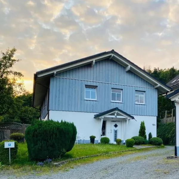 Das Blaue Haus Am Rothaarsteig, hotel v destinaci Kirchhundem