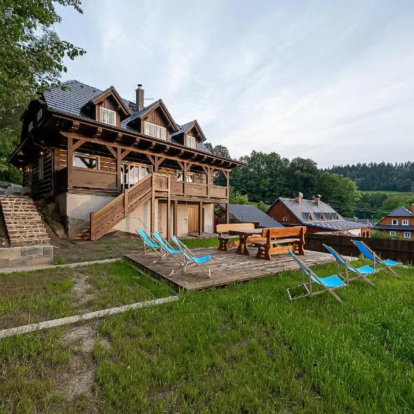 Wellness roubenka Na Vyhlídce, ξενοδοχείο σε Stettenhof