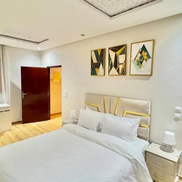 T1 Appartement Cosy 10 min de Hay Riad, hotel v destinaci Temara