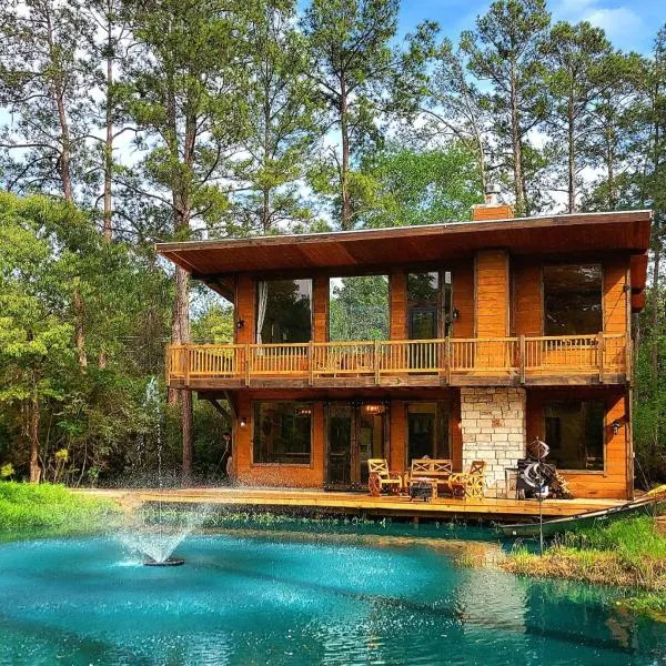 Waterfront Houston Hide out In A Magical Forest, hotel v destinaci Waller