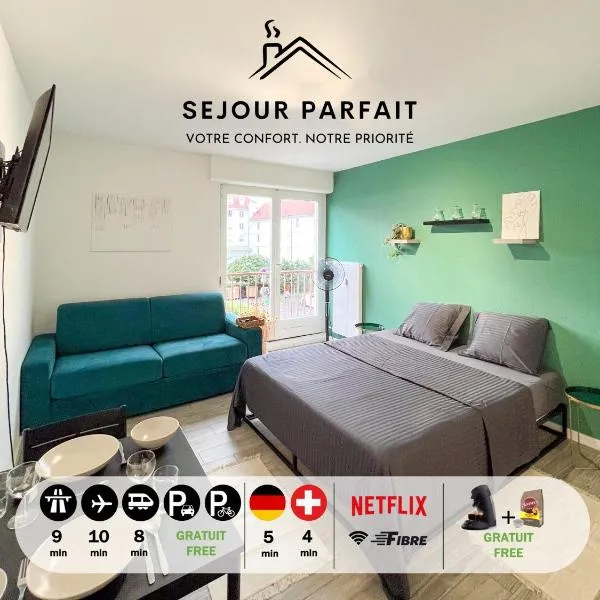 Studio Le Maréchal - Près frontière et Netflix, hotel in Huningue