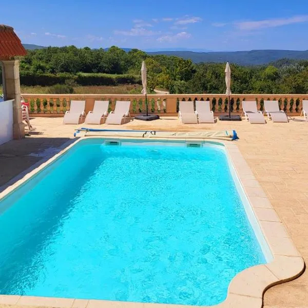 La Villa Ganesh : maison de campagne dans le Gard !, Hotel in Saint-André-dʼOlérargues