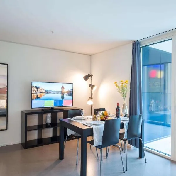 HITrental Allmend Comfort Apartments, hótel í Luzern